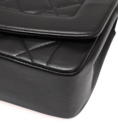 CHANEL Diana 22 Lambskin Single Bag Black