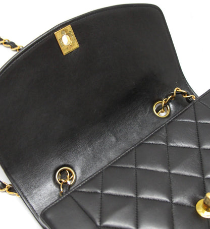 CHANEL Diana 22 Lambskin Single Bag Black