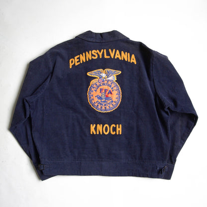 FFA Pennsylvania Embroidered Corduroy Work Jacket Size M