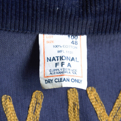 FFA Pennsylvania Embroidered Corduroy Work Jacket Size M