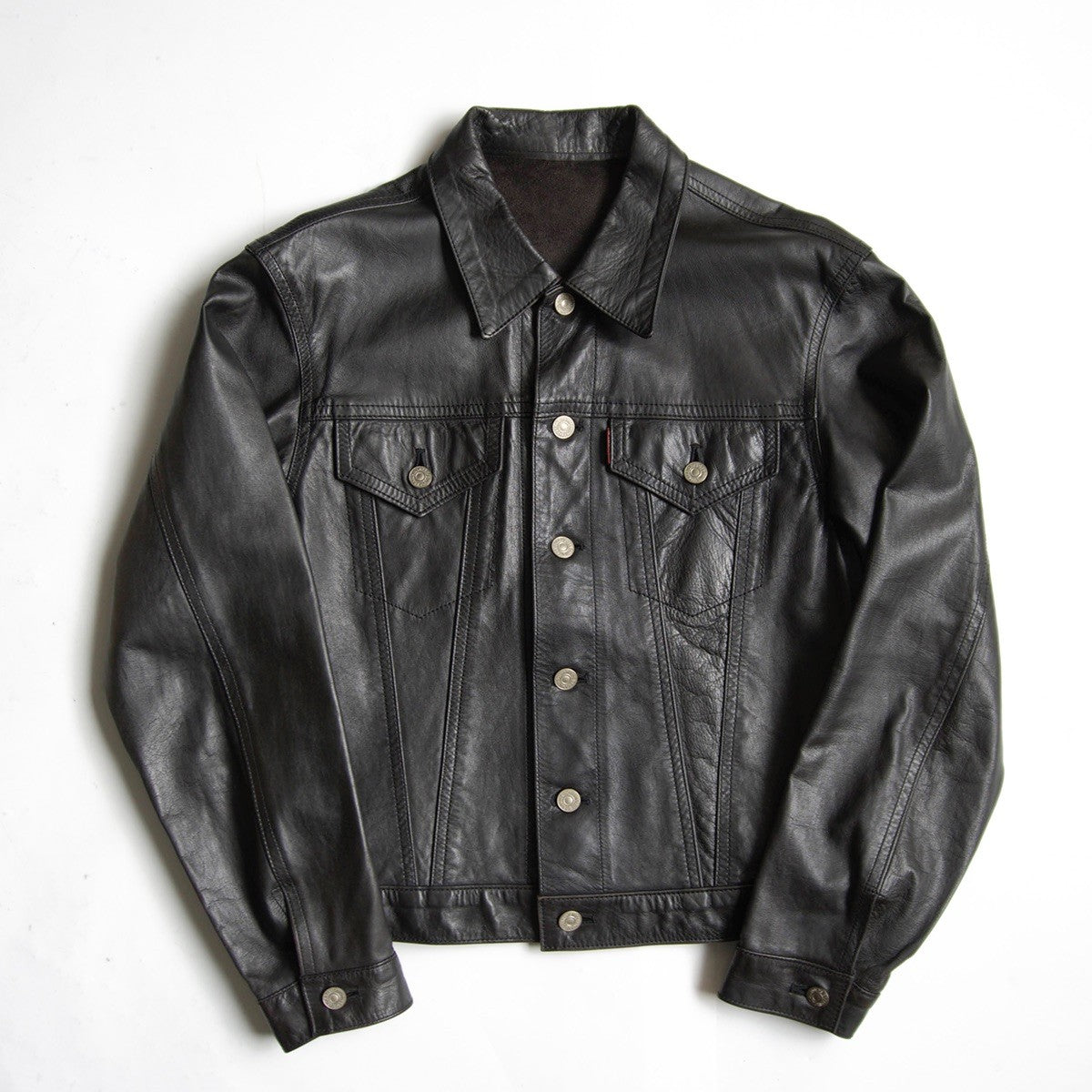 HAROLDS GEAR Horsehide Leather Jacket Black Size M