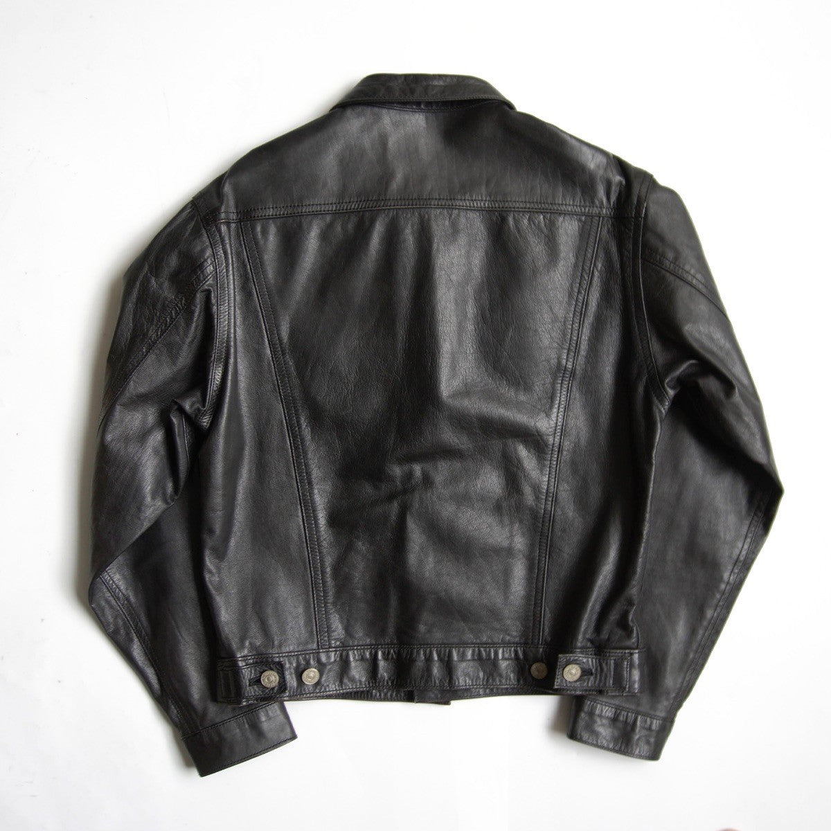 HAROLDS GEAR Horsehide Leather Jacket Black Size M