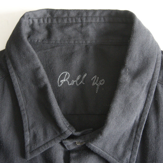 PORTER CLASSIC ROLL UP TRAVELER'S SHIRTS Black Size L