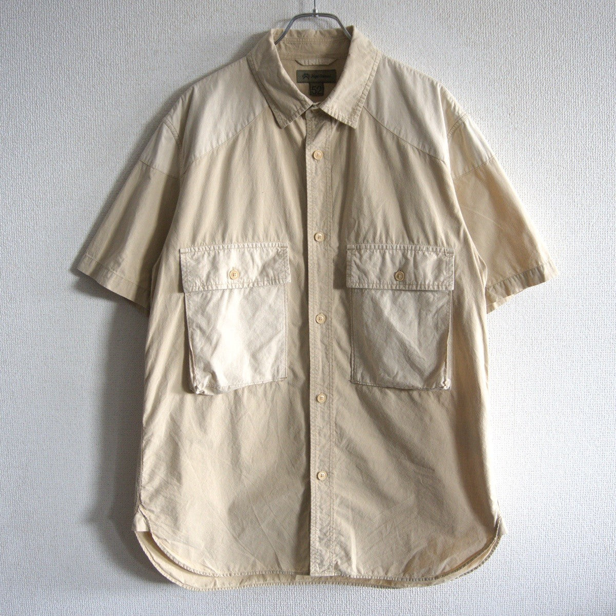 NIGEL CABOURN TENZING Short Sleeve Shirt Size XL