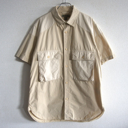 NIGEL CABOURN TENZING Short Sleeve Shirt Size XL