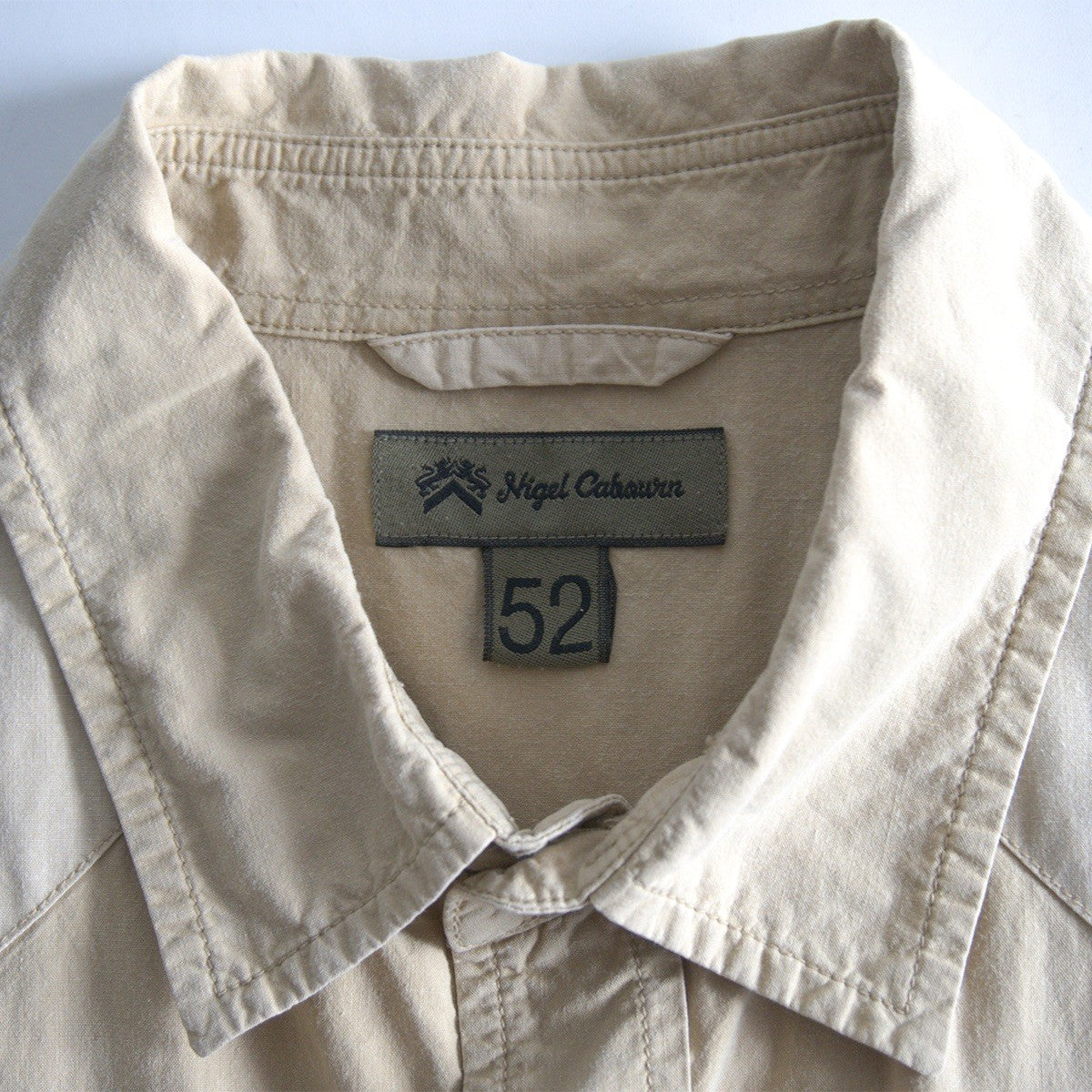 NIGEL CABOURN TENZING Short Sleeve Shirt Size XL