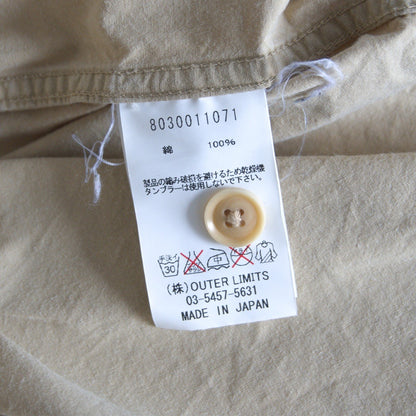 NIGEL CABOURN TENZING Short Sleeve Shirt Size XL