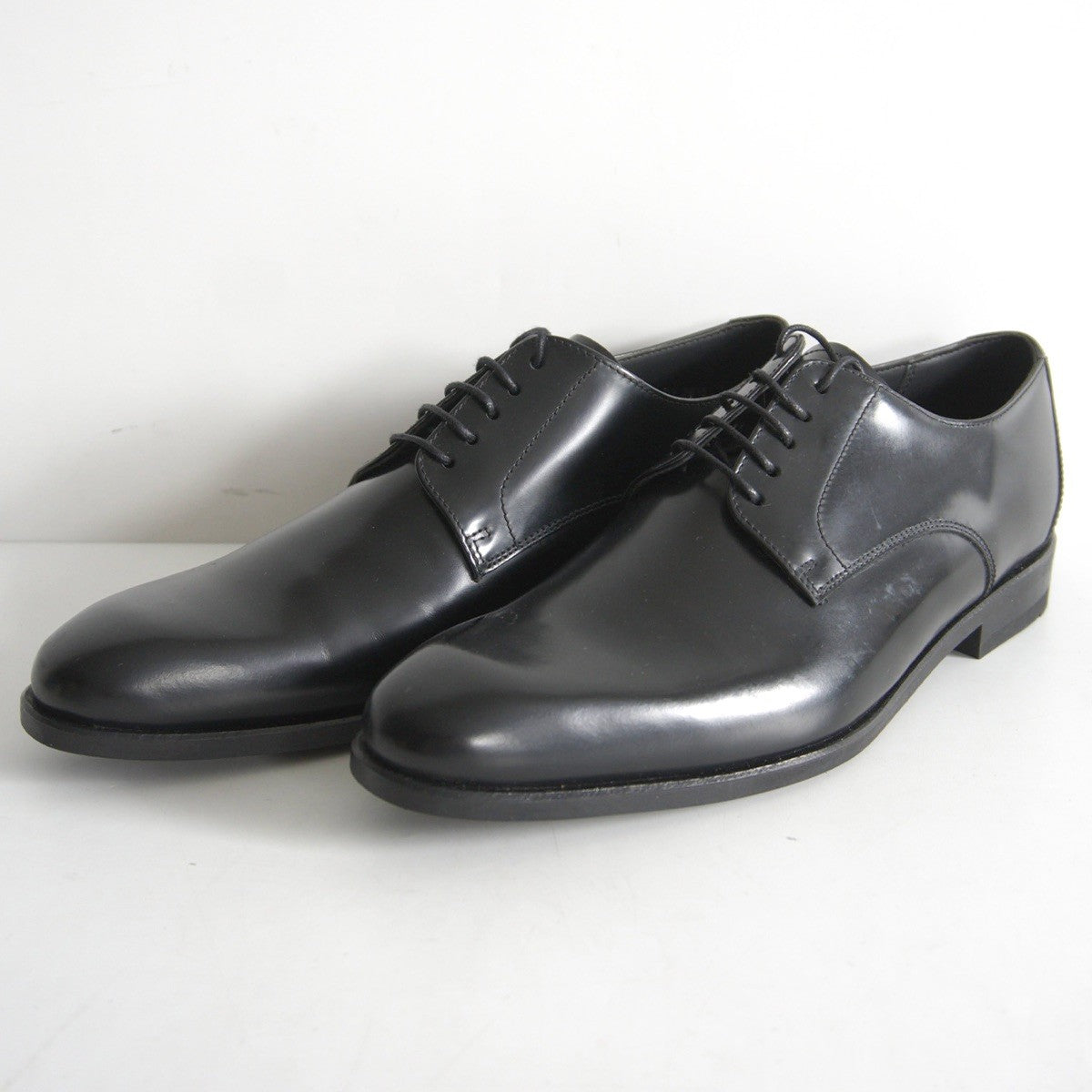 REGAL worth collection Black Plain Toe Leather Size 7.5