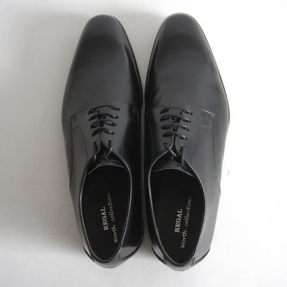 REGAL worth collection Black Plain Toe Leather Size 7.5