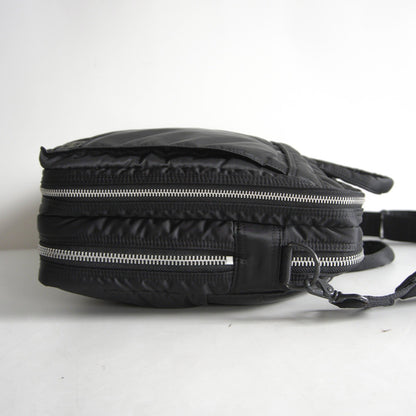 PORTER TANKER Nylon 2-Way Shoulder Bag Black Size ONE SIZE