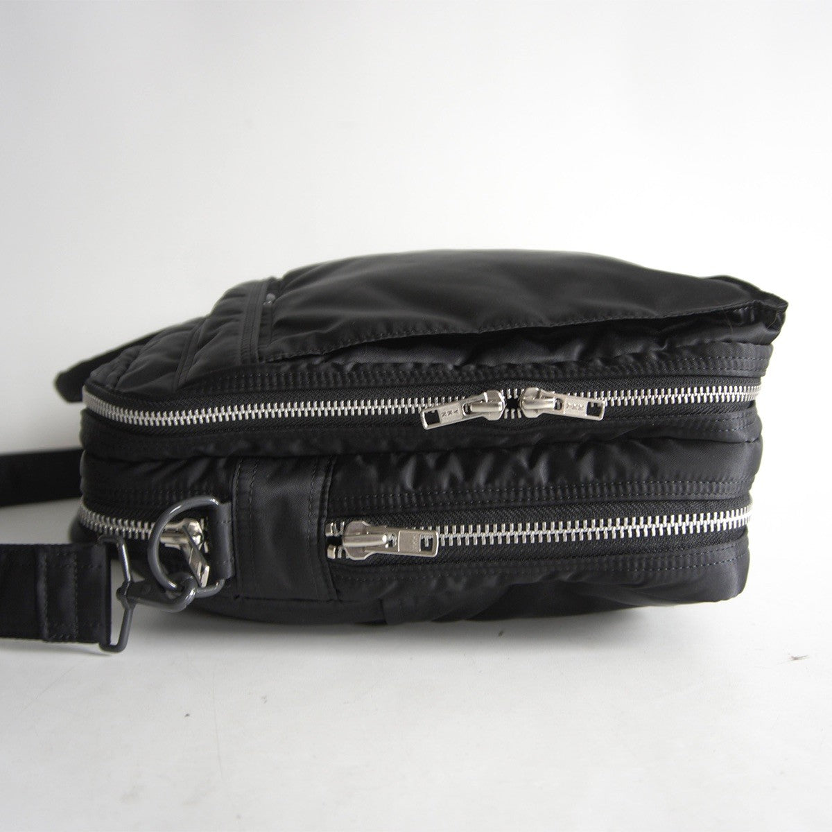 PORTER TANKER Nylon 2-Way Shoulder Bag Black Size ONE SIZE