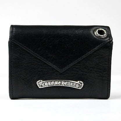 CHROME HEARTS Tiny Wallet Coin Case Leather