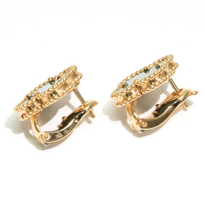 VanCleef&Arpels Alhambra YG Earrings