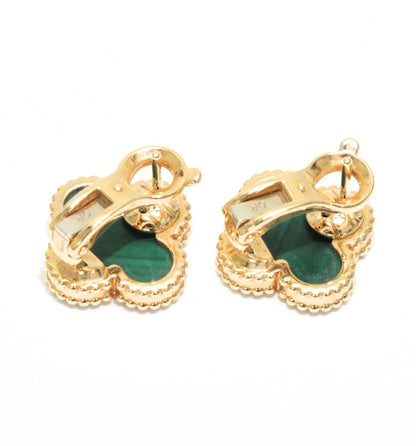 VanCleef&Arpels Alhambra YG Earrings