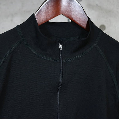 CHROME HEARTS Old CH Plus Half-Zip Track Sleeve Tee Size M