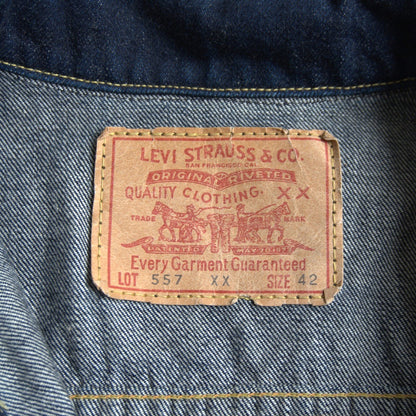 LVC 557XX Big E Type III Dark Wash Japan Denim Size XS