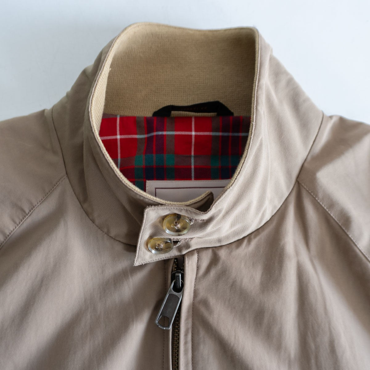 BARACUTA G9 Harrington Jacket Tan Size XXS