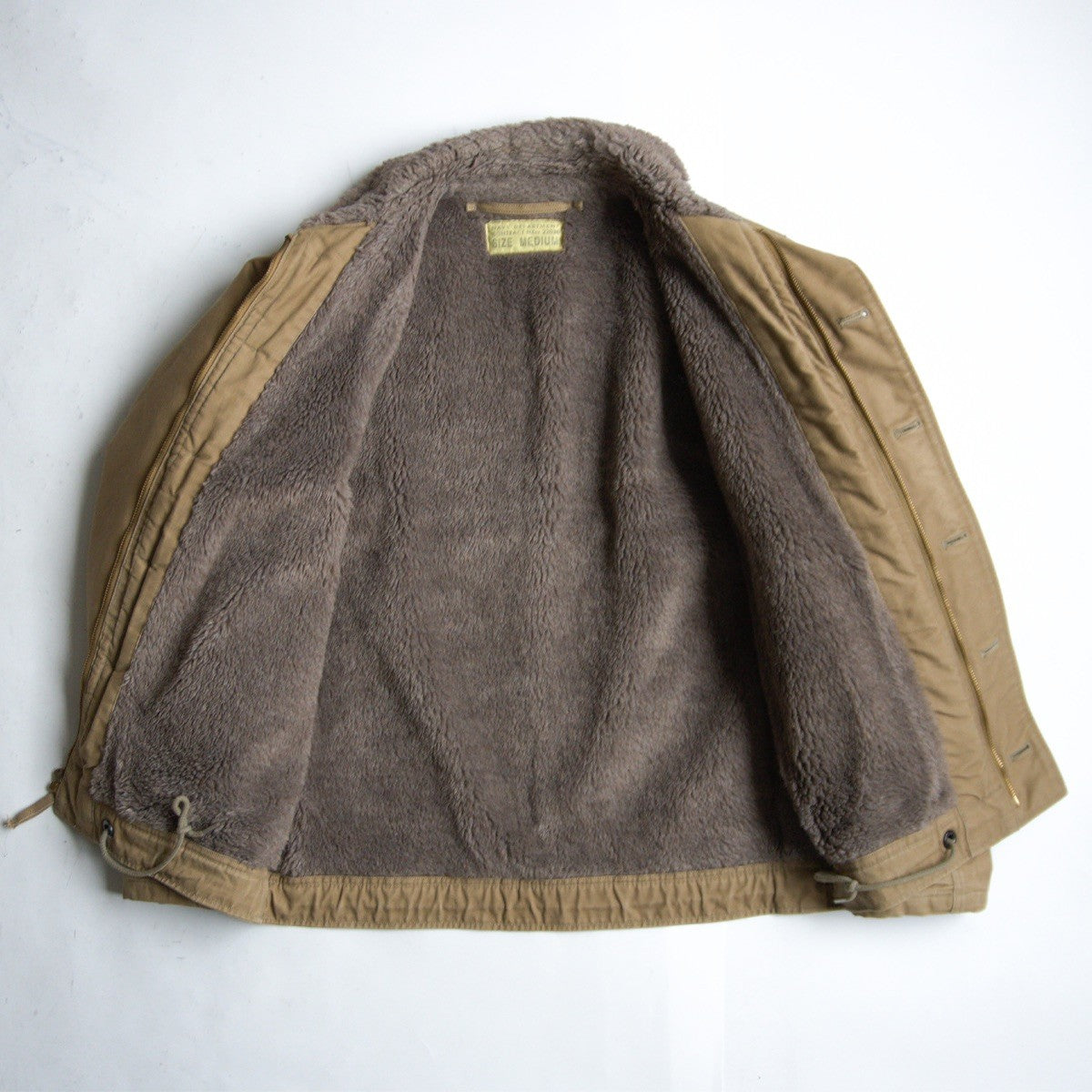 BUZZ RICKSON N-1 Deck Jacket Jungle Cloth Alpaca Size M