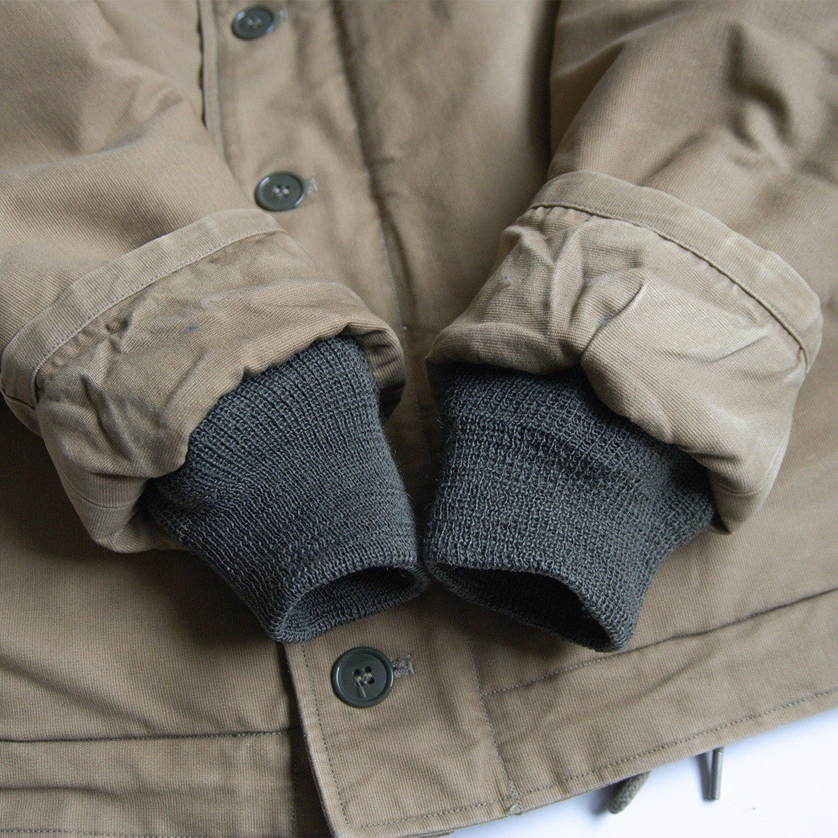 BUZZ RICKSON N-1 Deck Jacket Jungle Cloth Alpaca Size M