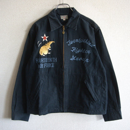 BUZZ RICKSON Flying Tigers Tour Jacket Black Size 38