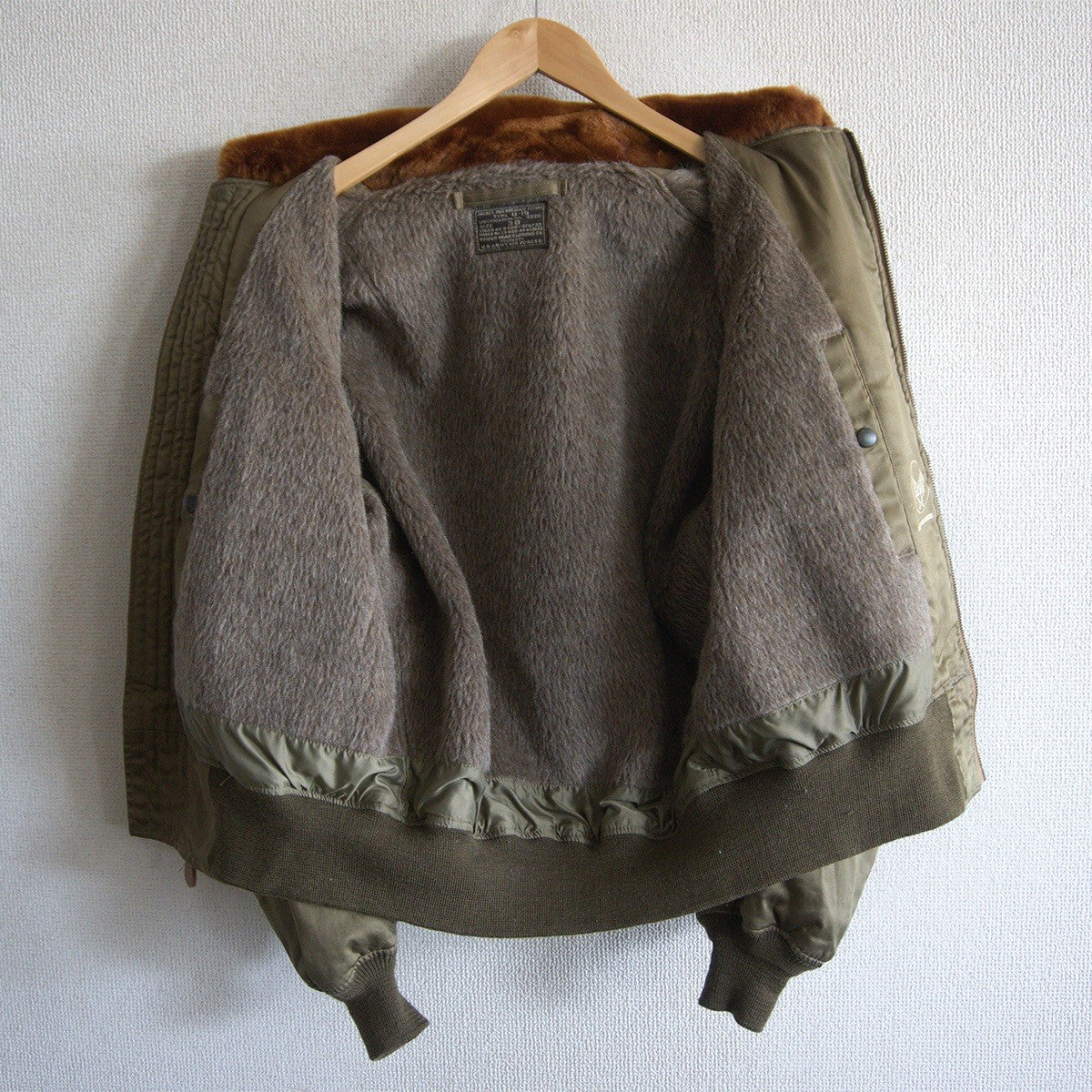 ROUGH WEAR Buzz Rickson's B-15 Flight Jacket Size 38