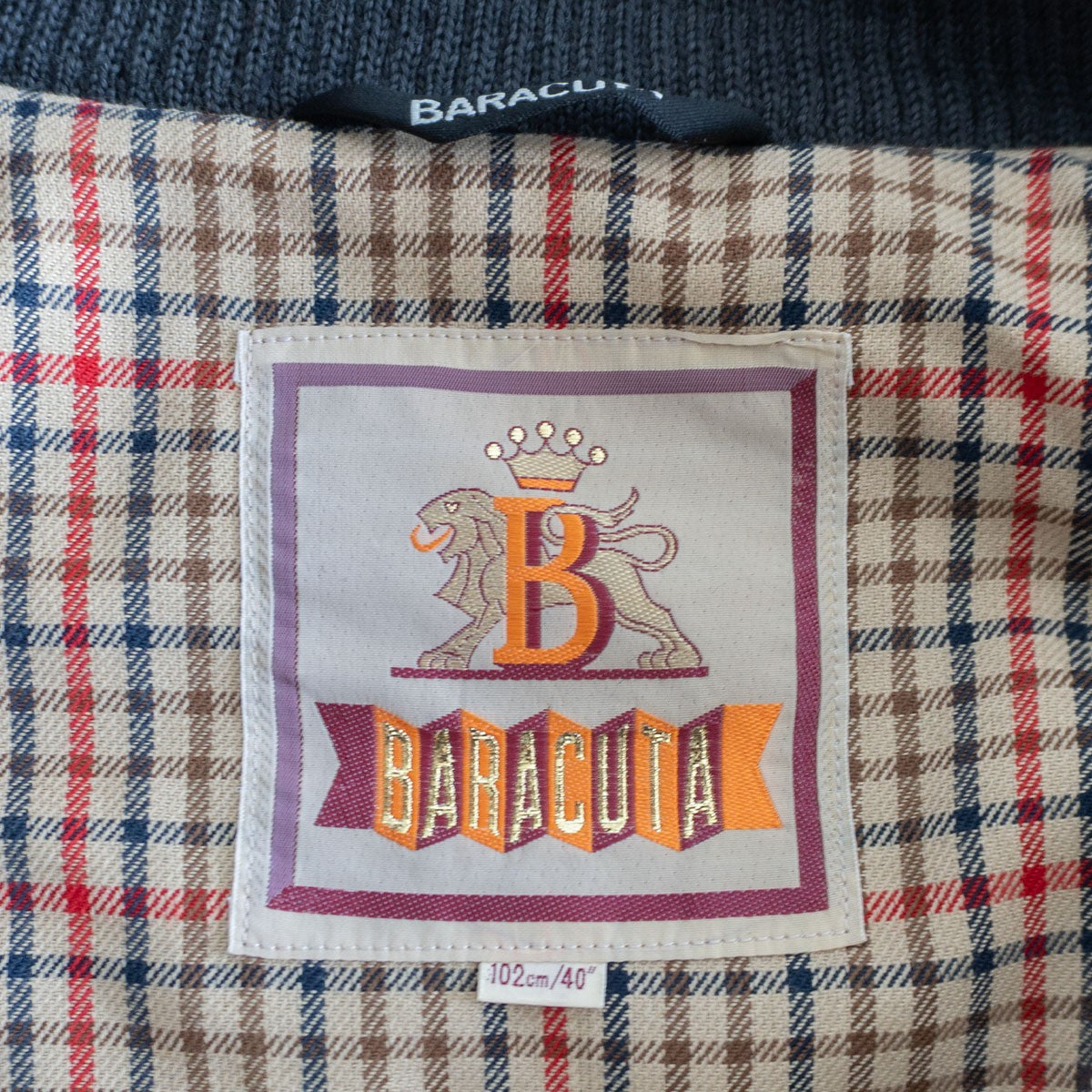BARACUTA G9 Cashmere Blend Wool Harrington Jacket Size XXS