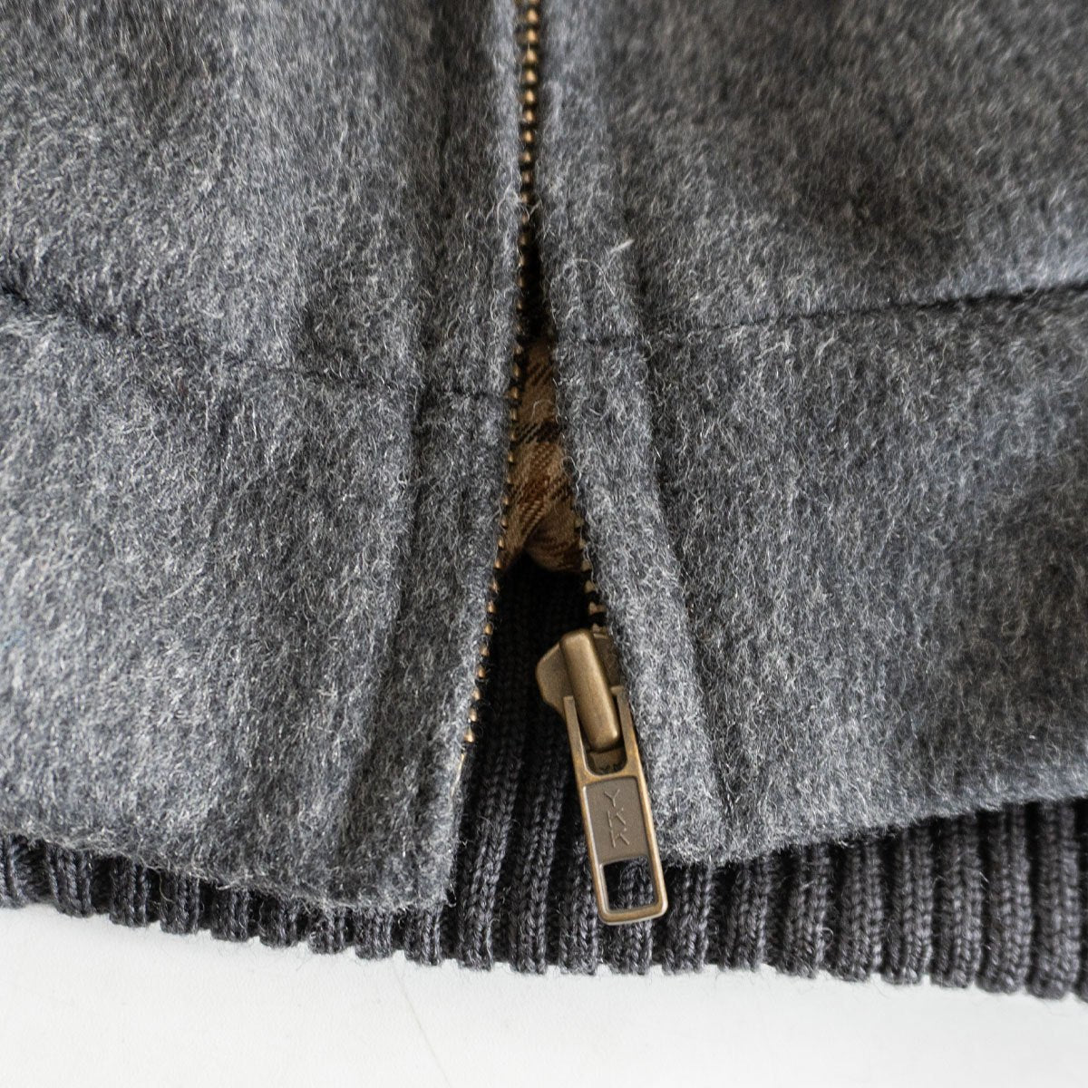 BARACUTA G9 Cashmere Blend Wool Harrington Jacket Size XXS