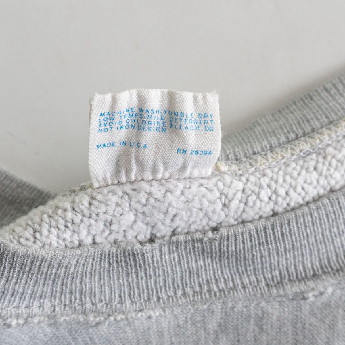 CHAMPION '70s USA Made Navy Reverse Weave Sweatshirt Size L