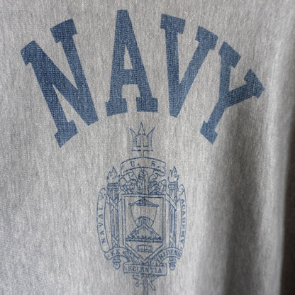 CHAMPION '70s USA Made Navy Reverse Weave Sweatshirt Size L