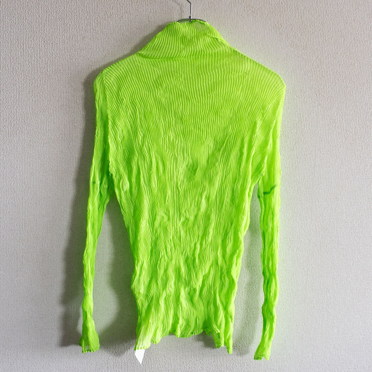 ISSEY MIYAKE Crinkle Pleated Blouse Size M