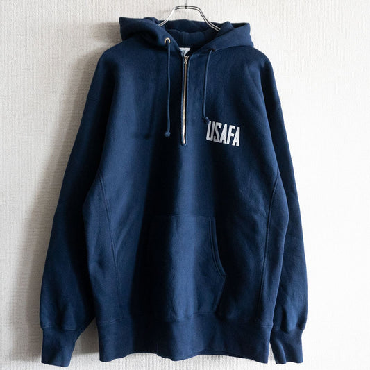 Champion 70s USAFA Reissue Half Zip Hoodie Size XL