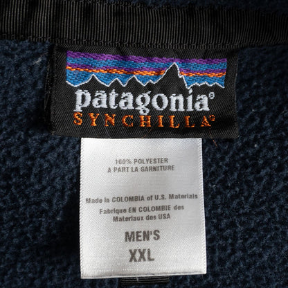 PATAGONIA '00s Synchilla Full Zip Fleece Jacket Size XXL