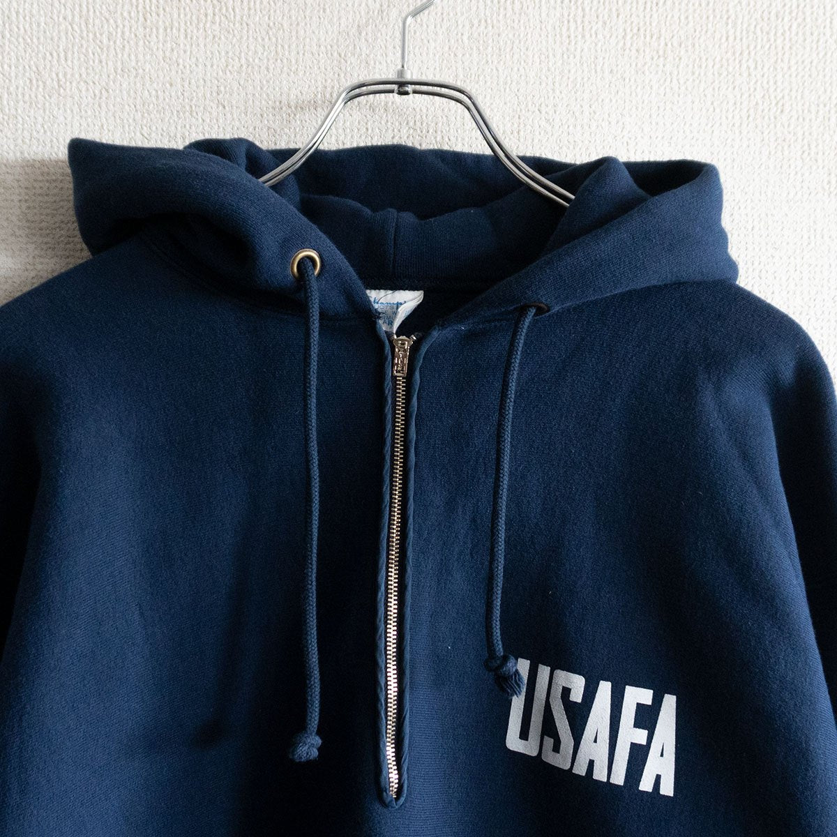 Champion 70s USAFA Reissue Half Zip Hoodie Size XL
