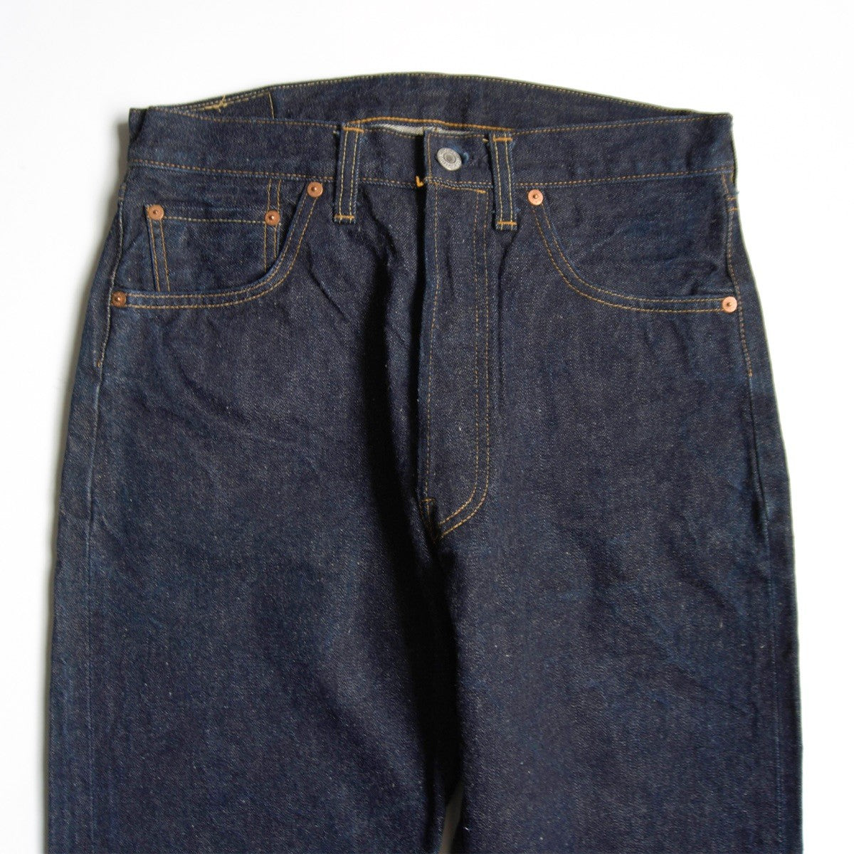 LEVI'S 501XX Big E Dark Wash Valencia Made Denim Size 32×36