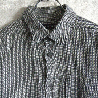 ISSEY MIYAKE MEN Boxy Silhouette Chest Pocket Shirt Size L