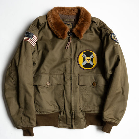 BUZZ RICKSON'S B-10 Flight Jacket Alpaca Lined Size XXS