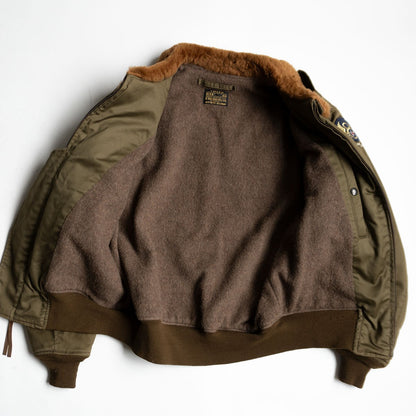 BUZZ RICKSON'S B-10 Flight Jacket Alpaca Lined Size XXS