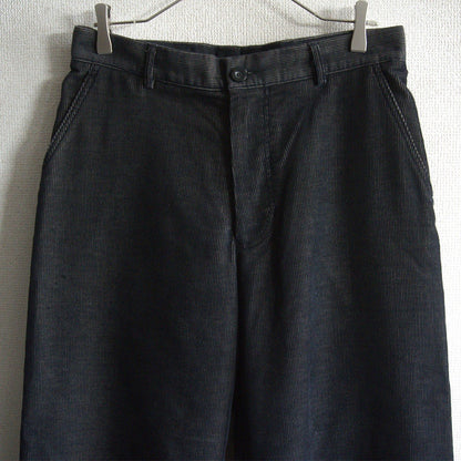 GIORGIO ARMANI Fine-Wale Corduroy Straight Slacks Size 34