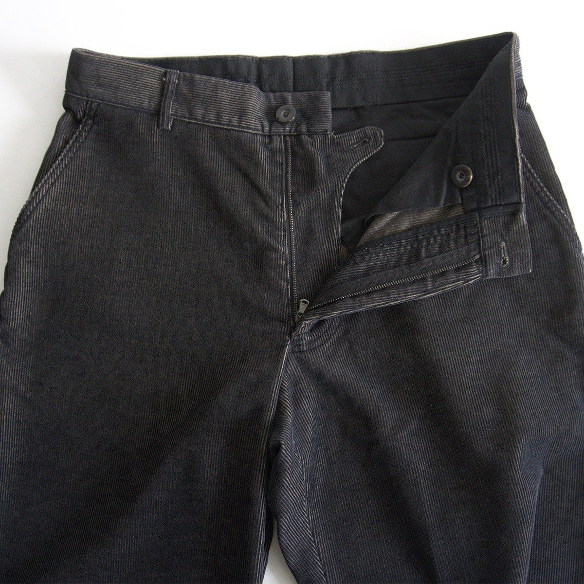 GIORGIO ARMANI Fine-Wale Corduroy Straight Slacks Size 34