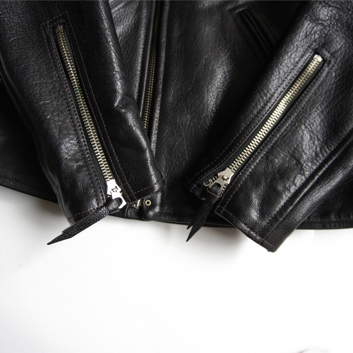 BOOTLEGGERS Leather Riders Jacket Black Size L