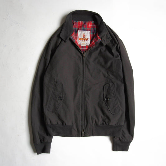 BARACUTA G9 Harrington Jacket Fade Black Made in Size 38
