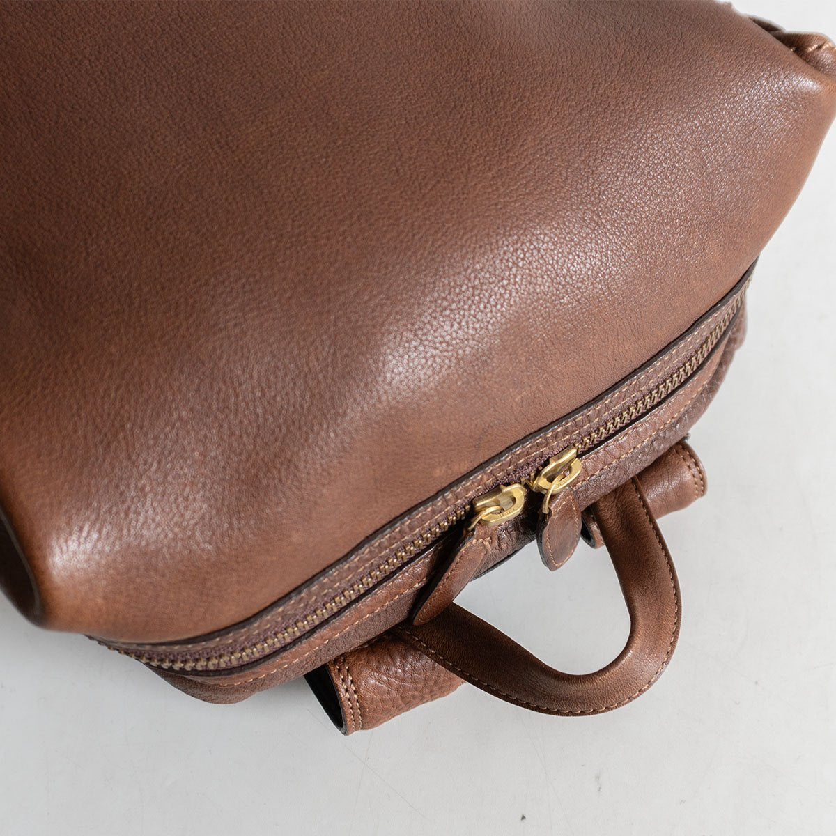 Tsuchiya Kaban Tone Oil Nume Leather Backpack Size ONE SIZE
