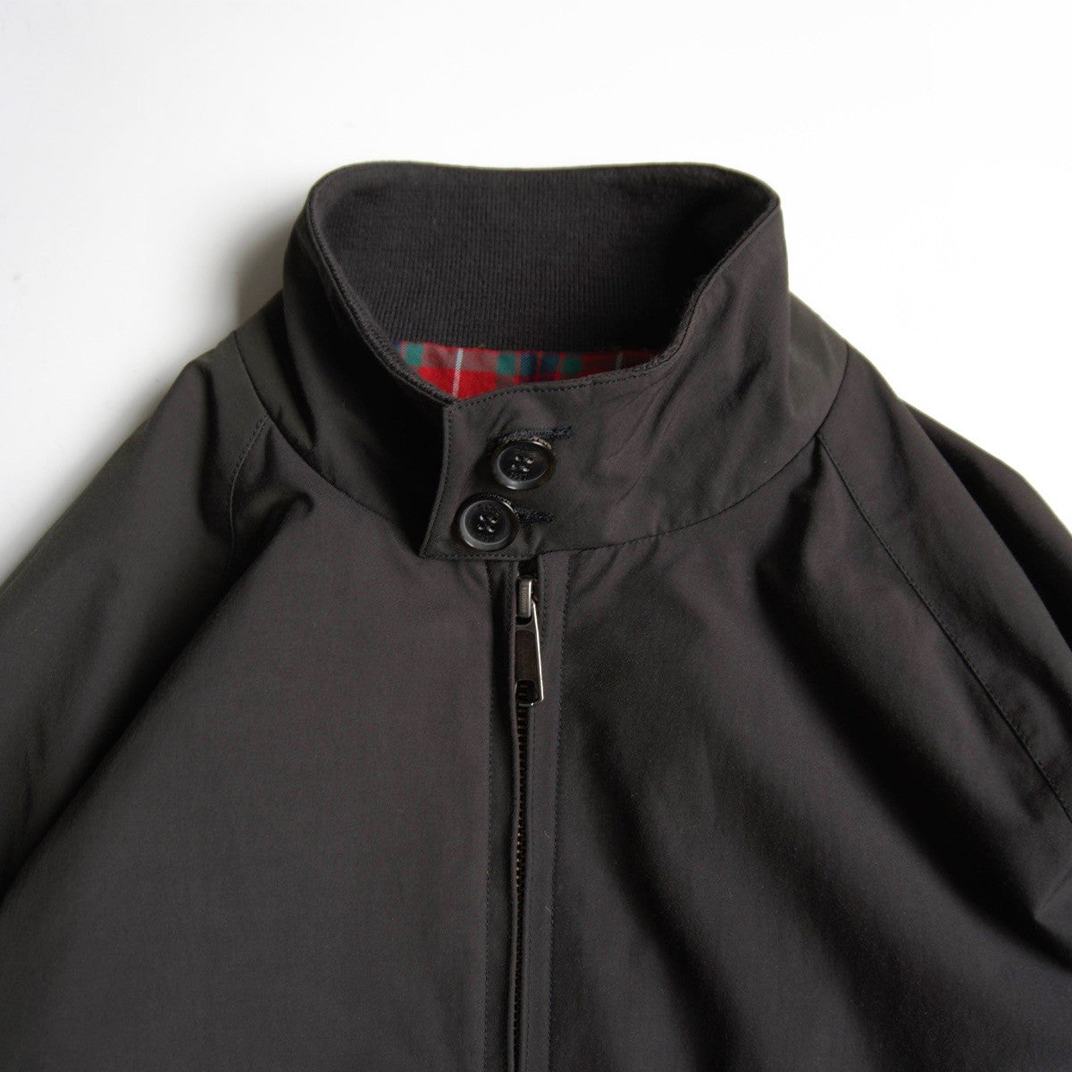 BARACUTA G9 Harrington Jacket Fade Black Made in Size 38