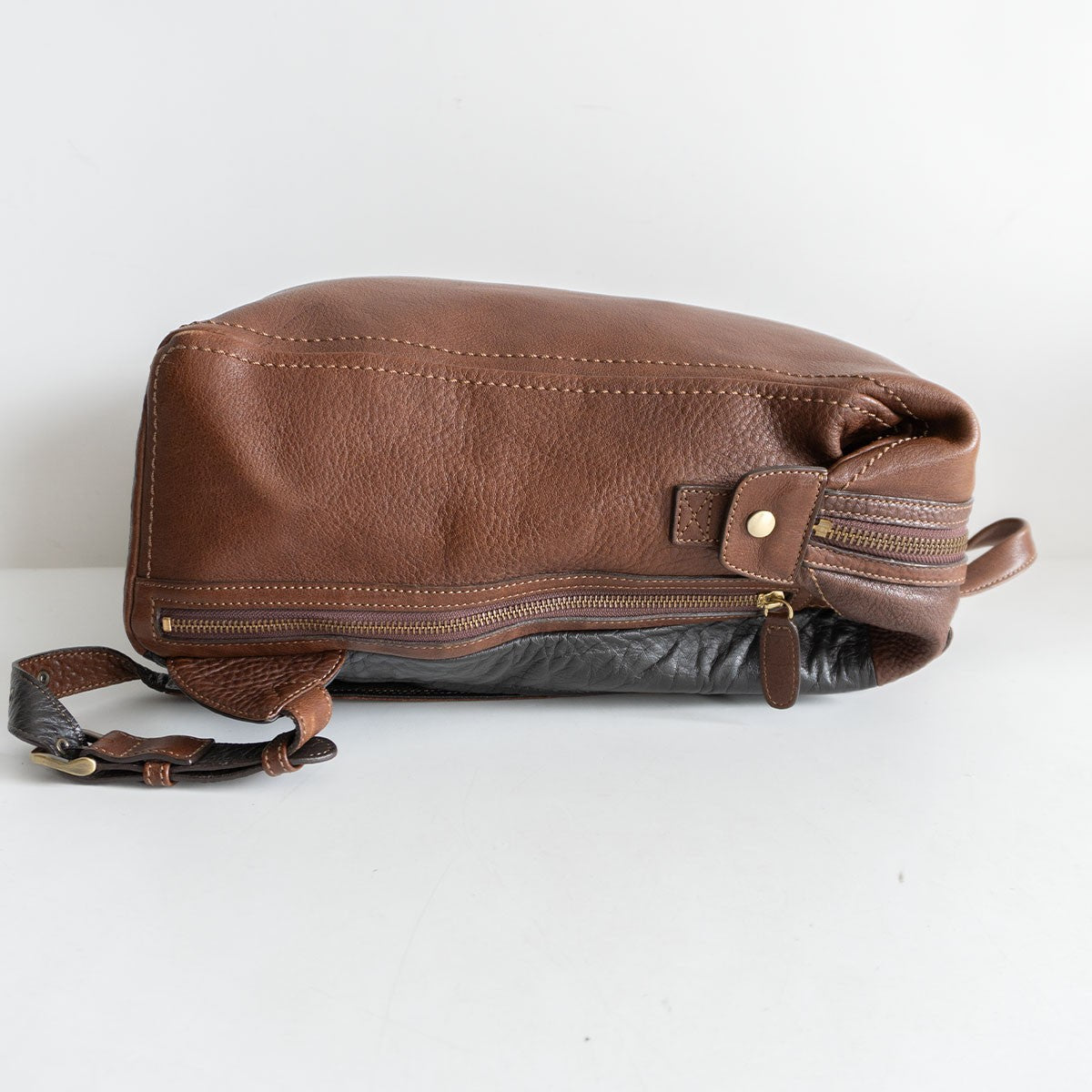Tsuchiya Kaban Tone Oil Nume Leather Backpack Size ONE SIZE