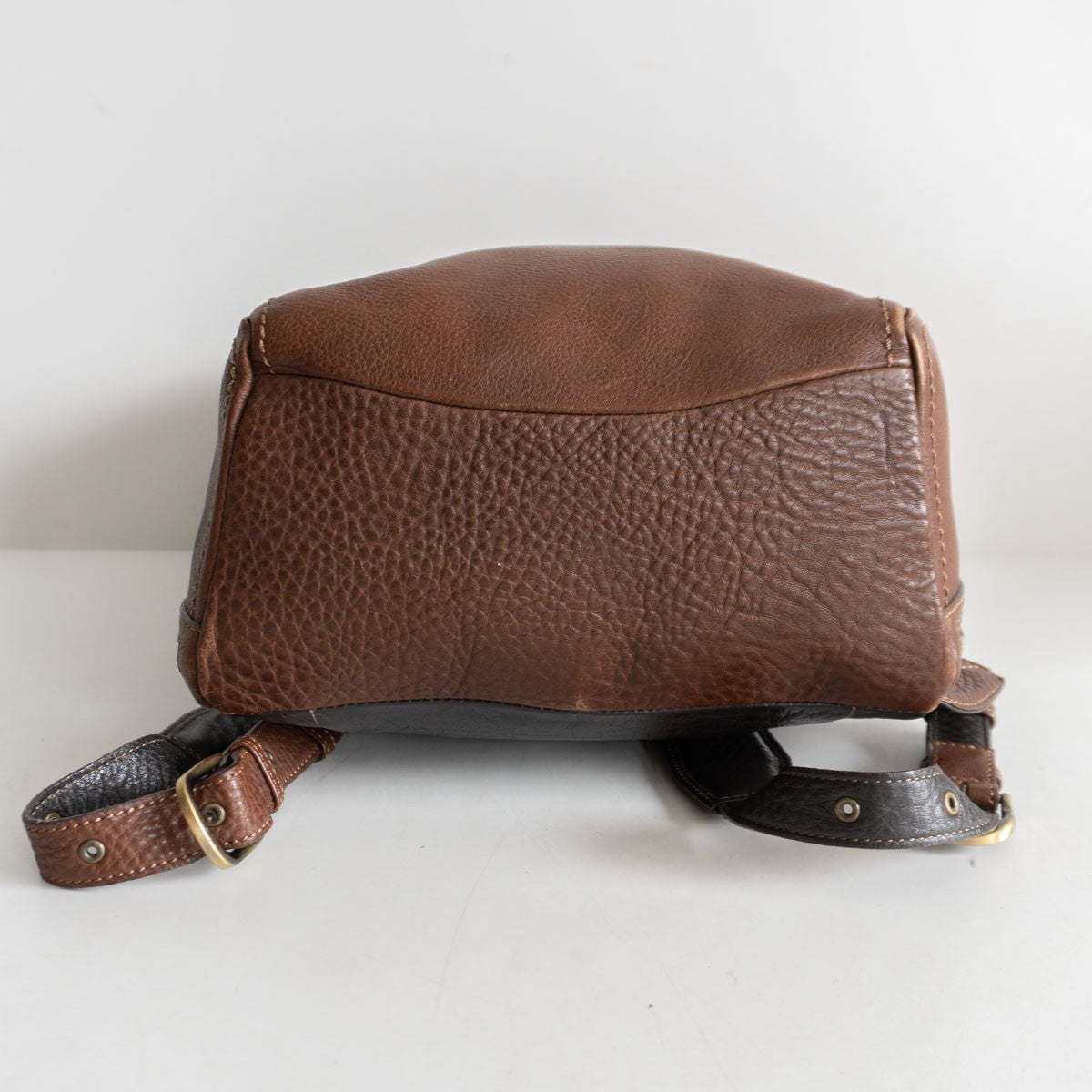 Tsuchiya Kaban Tone Oil Nume Leather Backpack Size ONE SIZE