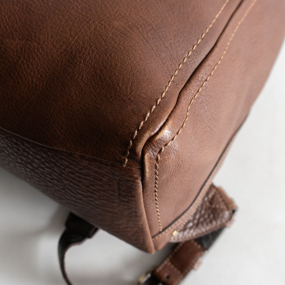 Tsuchiya Kaban Tone Oil Nume Leather Backpack Size ONE SIZE
