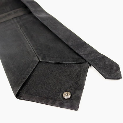 CHROME HEARTS 6P Star Silk Tie Black