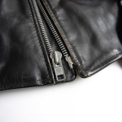 SCHOTT 618 Double Rider Leather Jacket Size 38