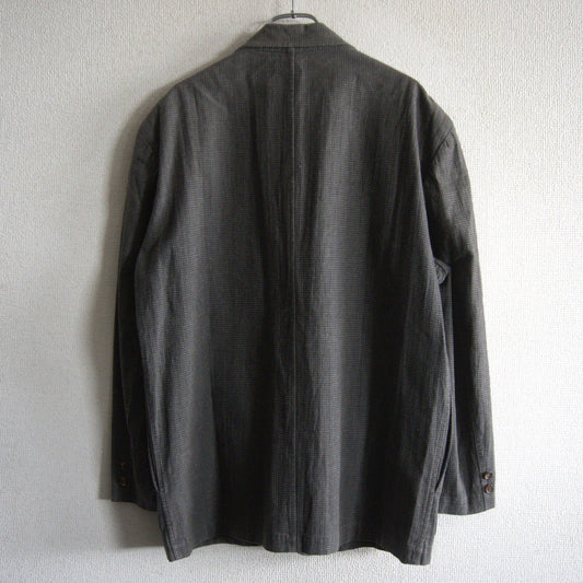 COMME des GARCONS HOMME 80s Houndstooth Check Jacket Size M