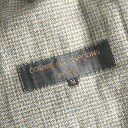 COMME des GARCONS HOMME 80s Houndstooth Check Jacket Size M